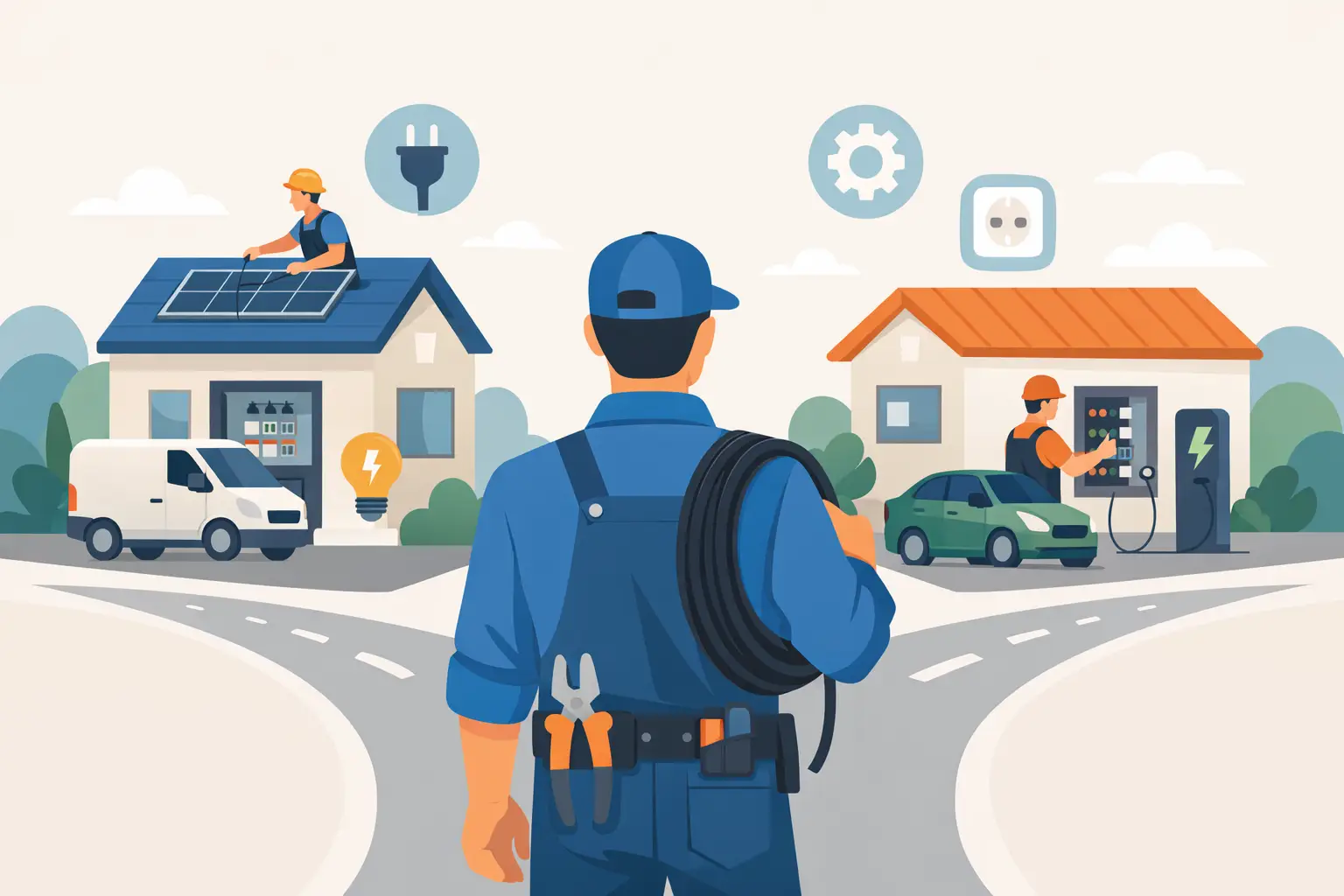 Elektrische installatie bedrijf kiezen